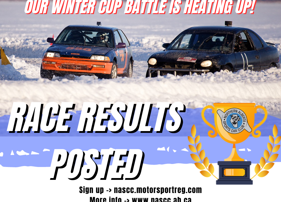 ICE Race Standings – Updated